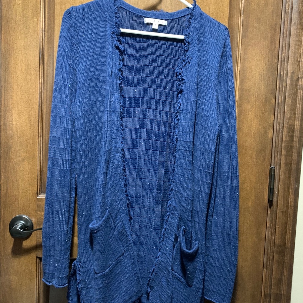 CAbi Blue Cardigan